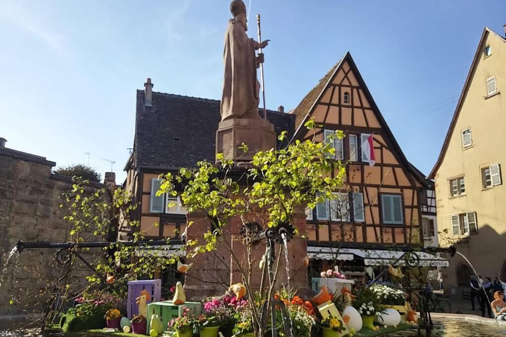 Gite A Eguisheim Proche De Colmar Et Kaysergberg. Eksteriør bilde